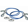 (image for) 64" Tow Bar Safety Cables 8,000 lb Double Hook Straight #646