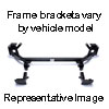 (image for) Hummer H3 2008-2010 Roadmaster XL Hidden Crossbar-Style Tow Bar Baseplate #2507-1