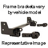 (image for) Hummer H3 2008-2010 Roadmaster MX Hidden Direct-Connect Tow Bar Baseplate #2507-3