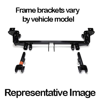 (image for) Jeep Wrangler 2013-2018 Roadmaster XL Hidden Tow Bar Baseplate #1444-1 - Click Image to Close