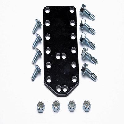 (image for) InvisiBrake Supplemental Braking System Pully Mounting Bracket Kit #8700-PBC - Click Image to Close