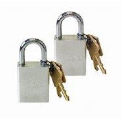 (image for) Tow Bar Quick-Disconnect Padlocks 2 Pack Keyed Alike #302 - Click Image to Close