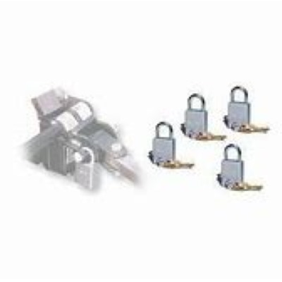 (image for) Tow Bar Quick-Disconnect Padlocks 4 Pack #308 - Click Image to Close