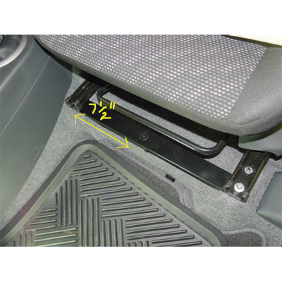 (image for) Suzuki SX4 2007-2012 BrakeMaster Seat Adaptor #88134 - Click Image to Close