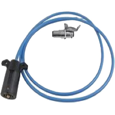 (image for) 7-Wire to 4-Wire Straight Tow Bar Power Cord #650814 - Click Image to Close