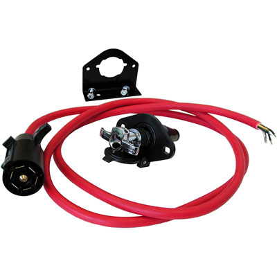 (image for) 7-Wire to 6-Wire Straight Tow Bar Power Cord Kit #98146-7 - Click Image to Close