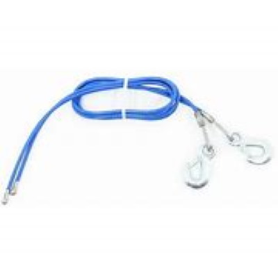 (image for) 68" Tow Bar EZ Hook Safety Cables Without Anchors 8000 lb #655-68 - Click Image to Close