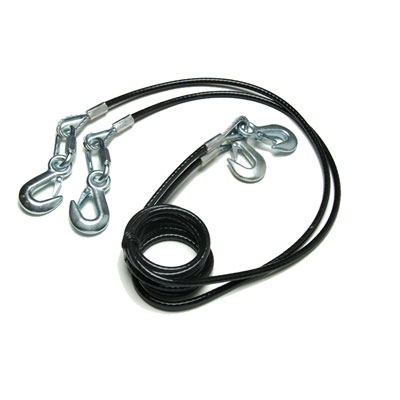 (image for) Tow Bar 8K Hybrid Safety Cable Set #674 - Click Image to Close