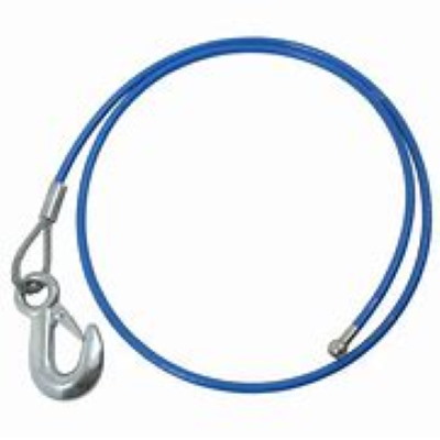 (image for) 64" Tow Bar EZ Hook Replacement Safety Cable 8000 lb #910650 - Click Image to Close