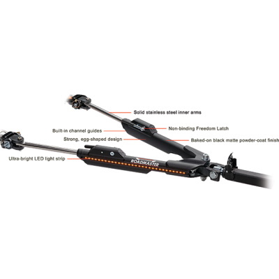 (image for) Nighthawk Non-Bindinding Illuminated Tow Bar Blue Ox Baseplates 8K #677 - Click Image to Close