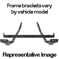 (image for) Volkswagen Beetle (VW Bug) 1974-1979 Roadmaster Classic Crossbar-Style Tow Bar Baseplate #1214-2
