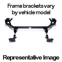 (image for) Hummer H3 2006-2007 Roadmaster XL Hidden Crossbar-Style Tow Bar Baseplate #2505-1