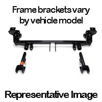 (image for) Ford F-350 SD 4WD 2020-22 Roadmaster EZ5 Twistlock Hidden Tow Bar Baseplate #524466-5